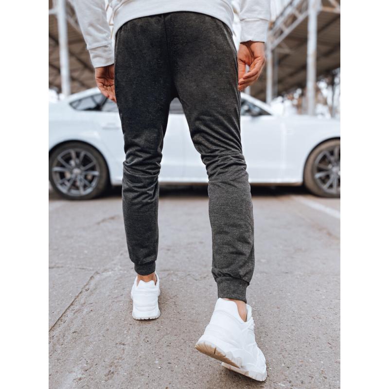 Férfi melegítőnadrág sötétszürke