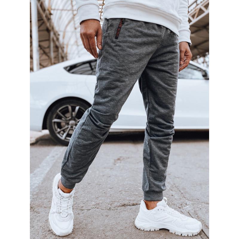 Férfi melegítőnadrág világosszürke