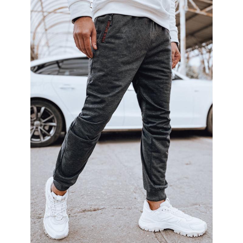 Férfi melegítőnadrág sötétszürke