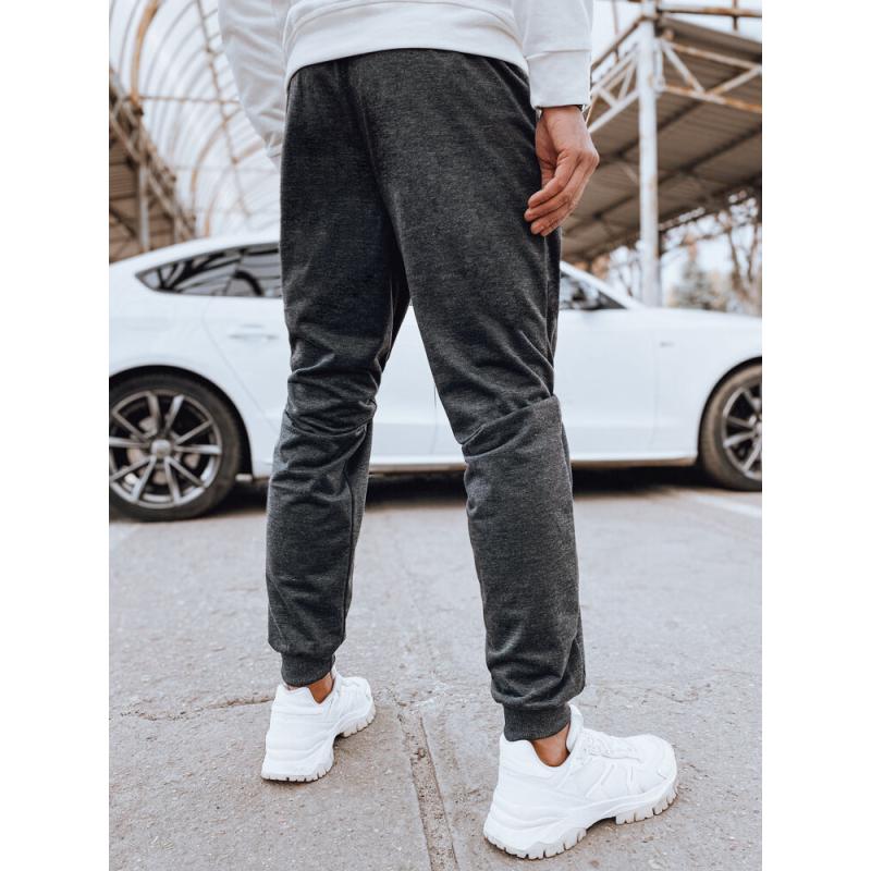 Férfi melegítőnadrág sötétszürke