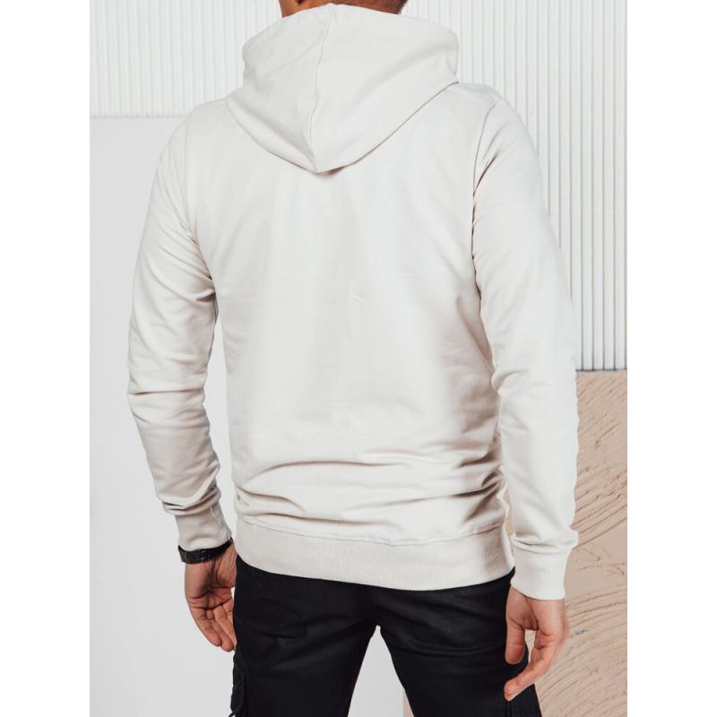 Pánská mikina s kapucí šedá