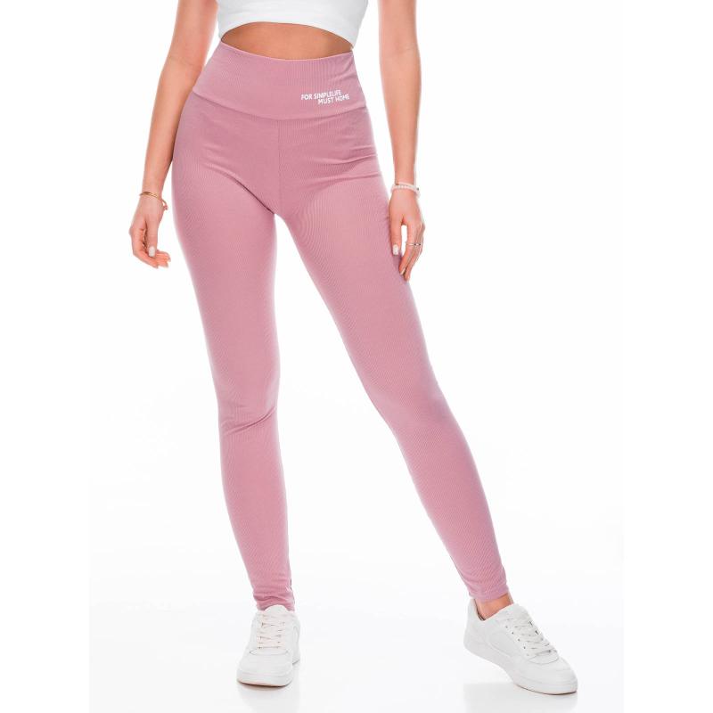 Női leggings PLR251 rózsaszín