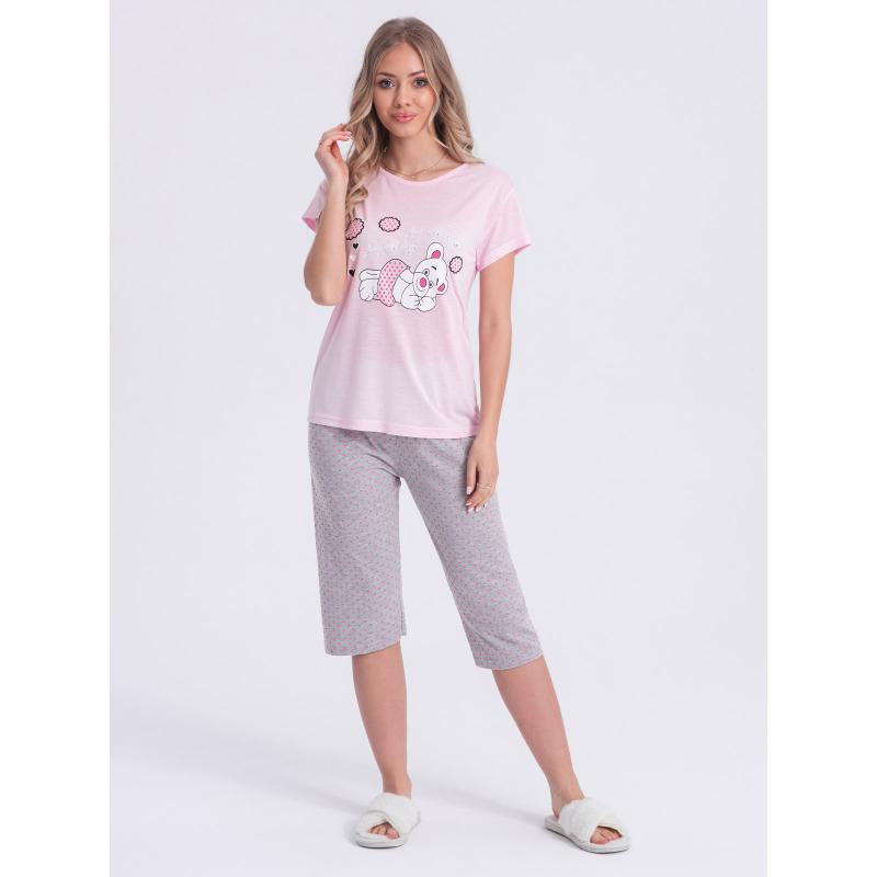 Női pizsama ULR293 világos rózsaszín
