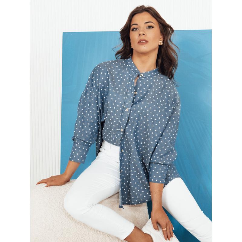 Női póló PISAT kék