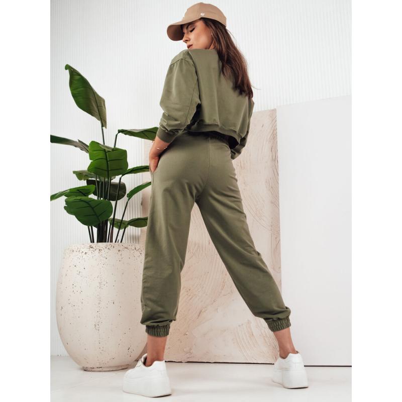 Dámská tepláková souprava SOLIR khaki