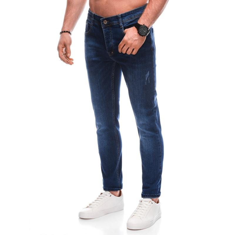Pánske džínsy P1470 modré