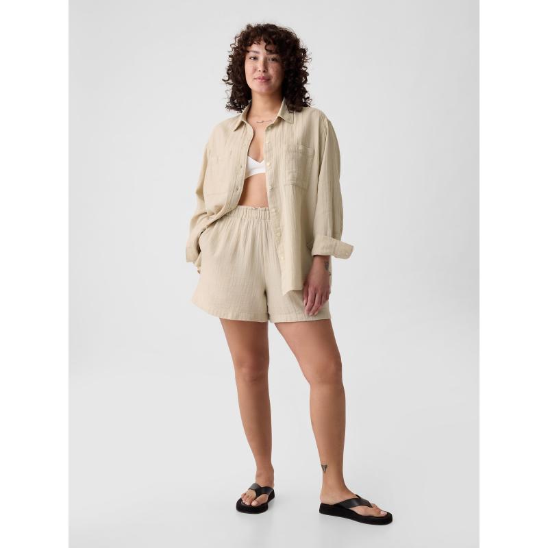 Mušelínové šortky