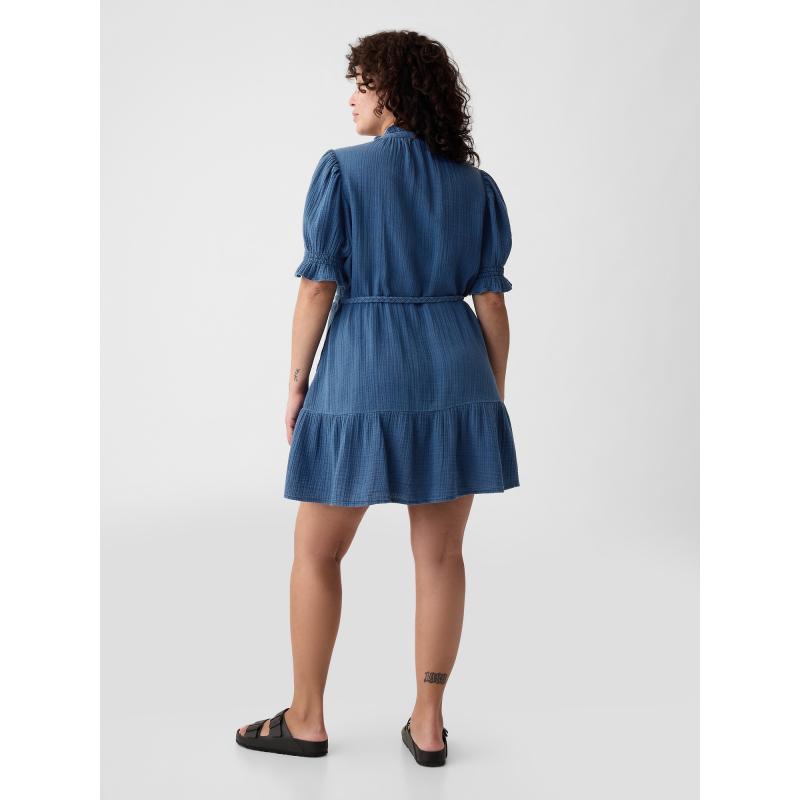 Mušelínové mini šaty