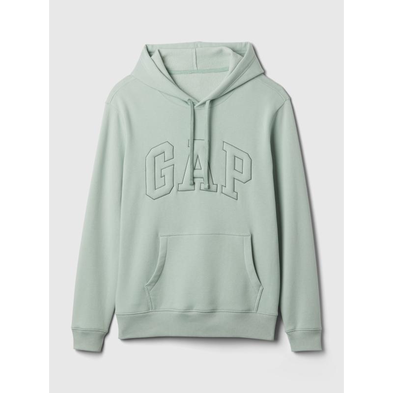 Kapucnis pulóver logóval és kapucnival