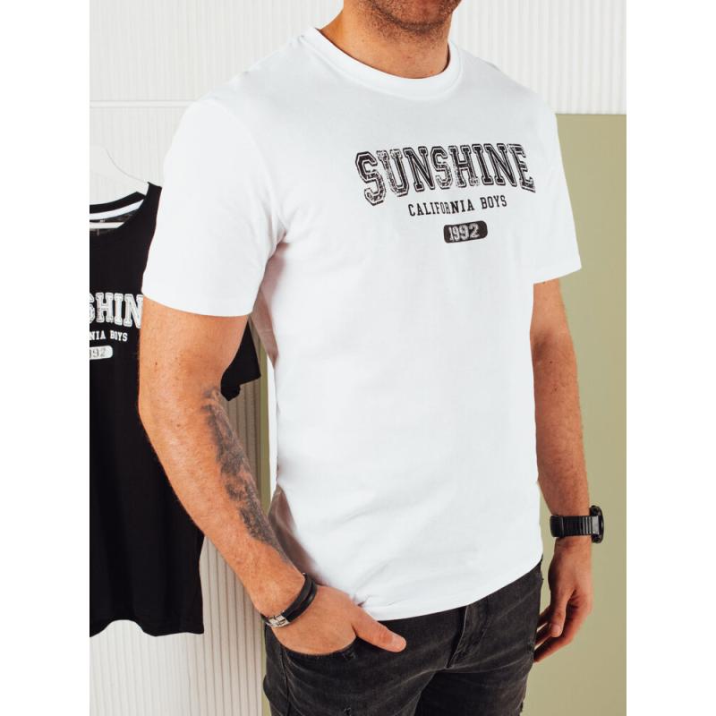 Pánske tričko s potlačou ETRA biele