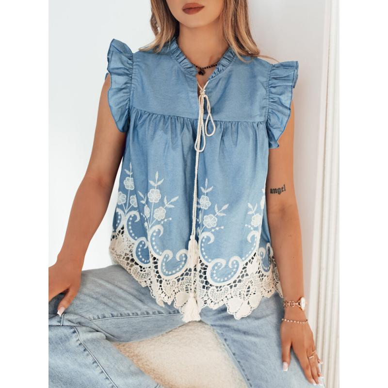 Dámská halenka FATRELA modrá