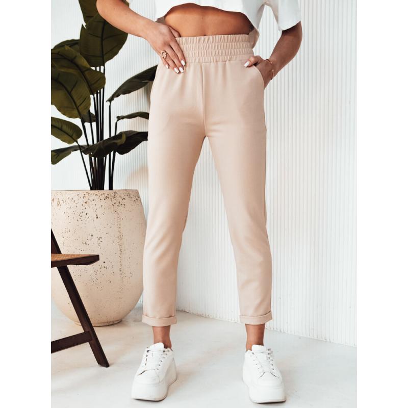 Dámské kalhoty HILES béžové