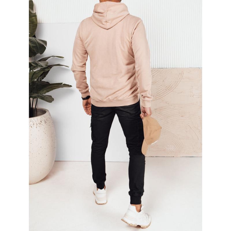 Pánská mikina s potiskem ELLE béžová