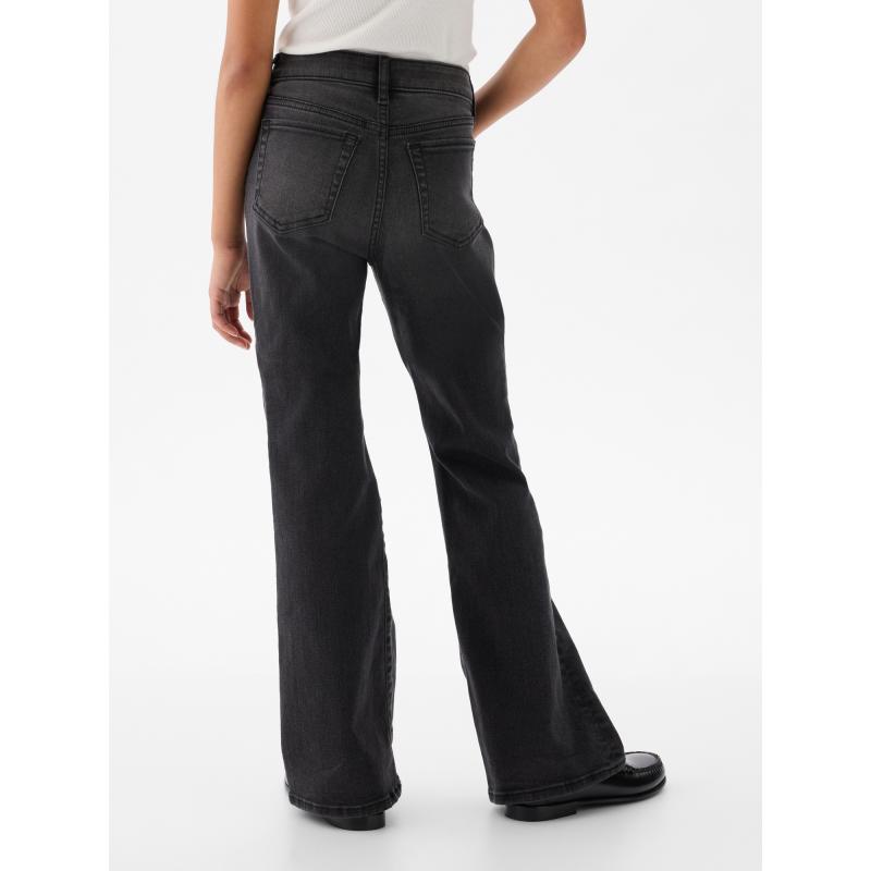 Dětské džíny Flare high rise