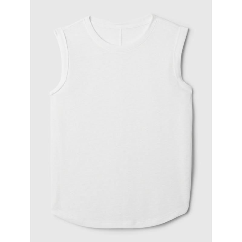 Lněný tílkový top