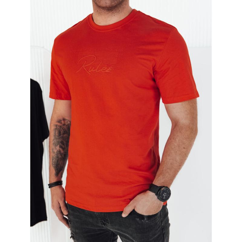 Pánske tričko s potlačou WIRAS oranžová