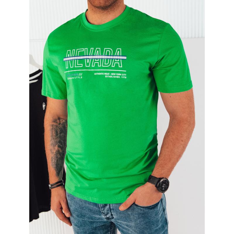 Pánské tričko s potiskem ERA zelené