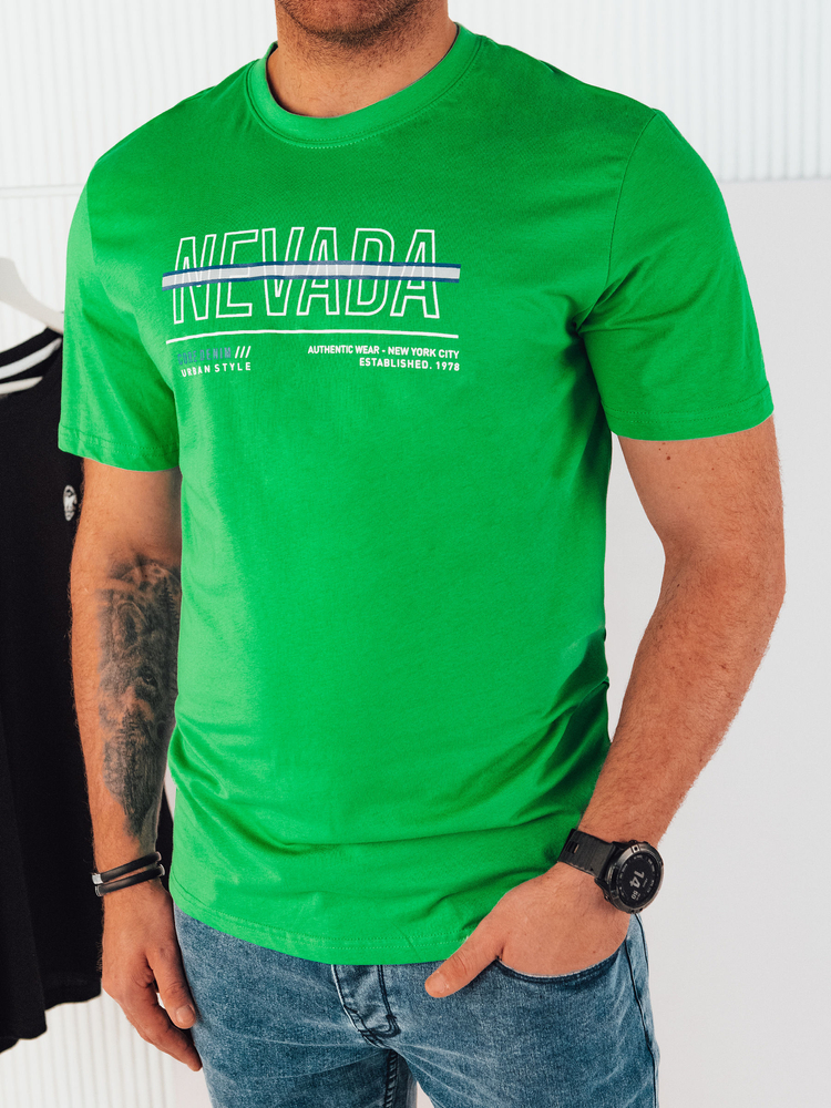 Pánske tričko s potlačou ERA green