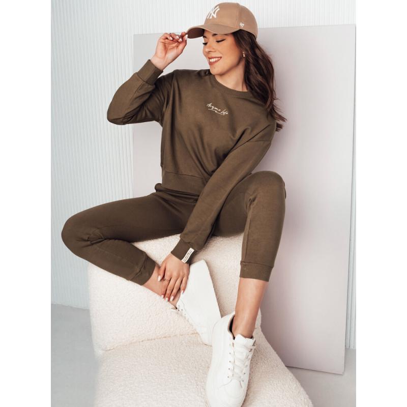 Dámská mikina oversize AWIOL hnědá