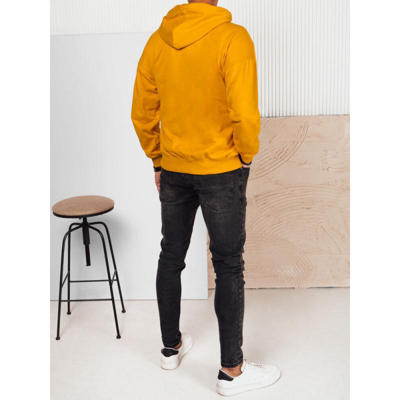 Pánská mikina s potiskem HIRR žlutá