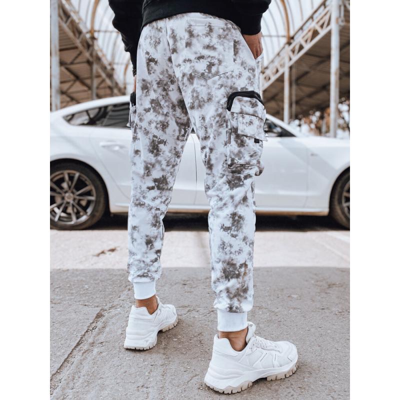 Pánske bojové nohavice SETT biele