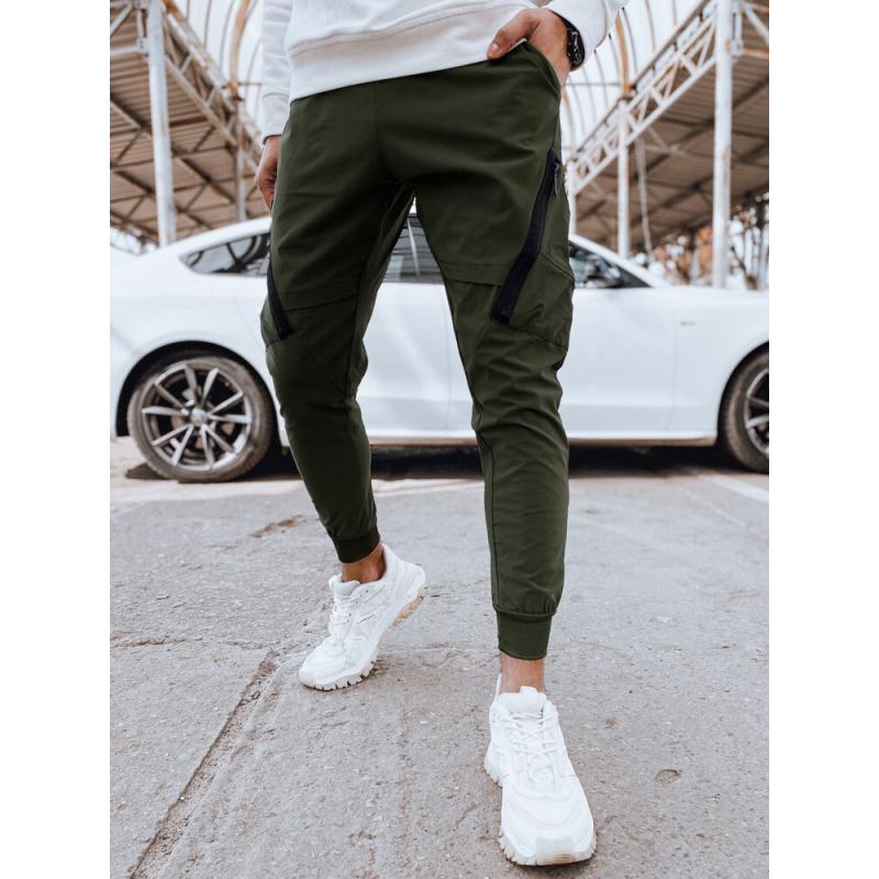 Pánske bojové nohavice SETT zelené