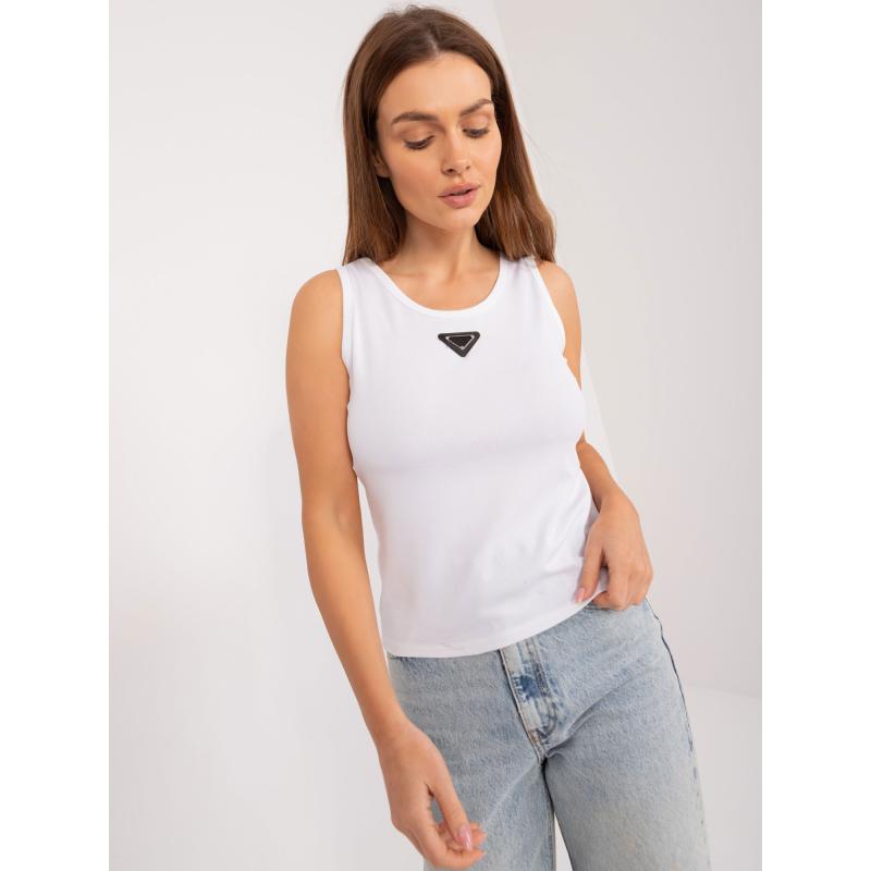 Női csíkos felső fehér