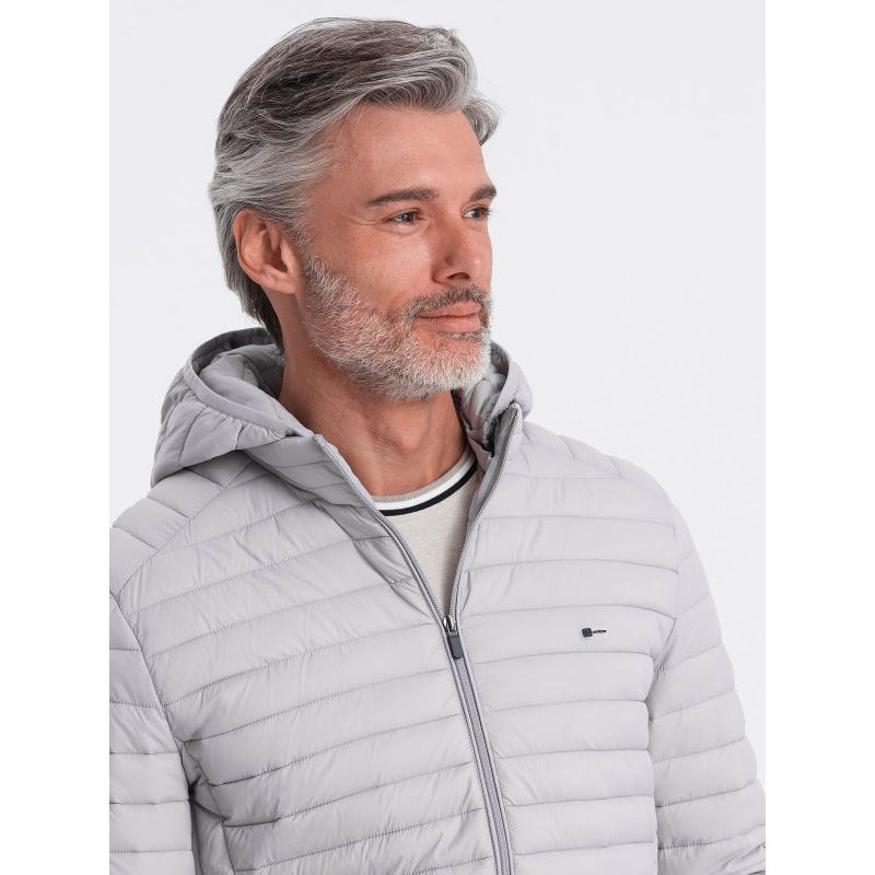 Pánská bunda bomber  V1 OM-JALP-22FW-007 černá