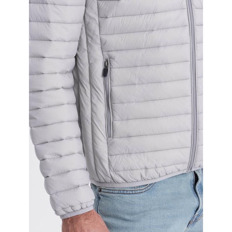 Pánská bunda bomber  V1 OM-JALP-22FW-007 černá