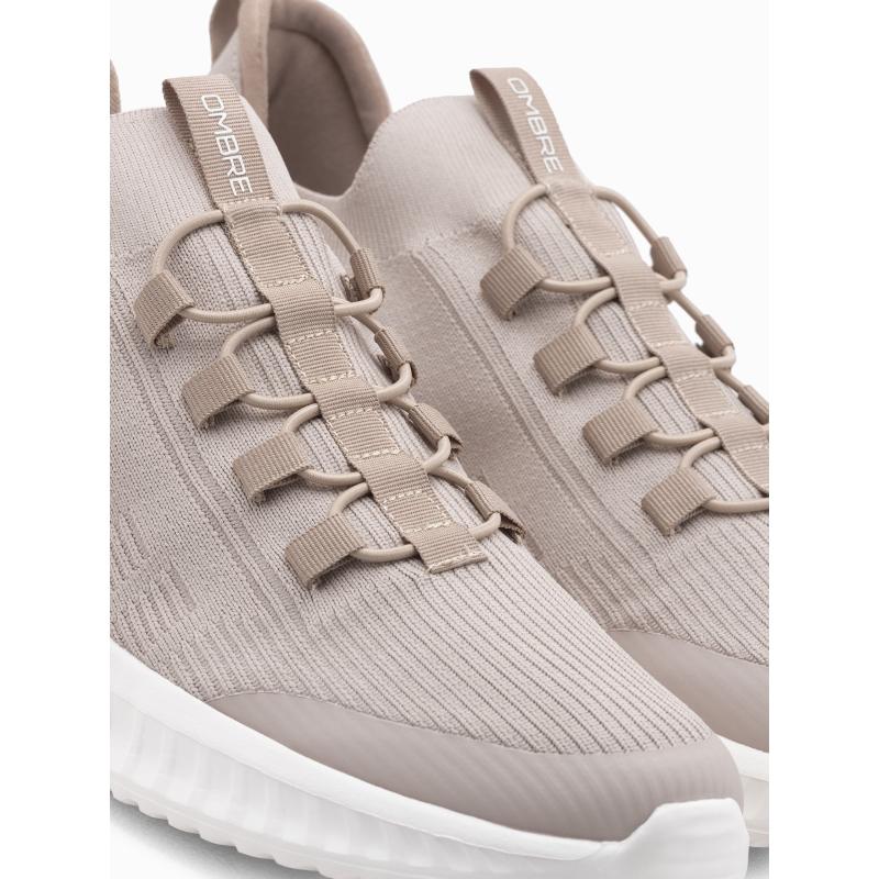 Pánské kotníkové tenisky V6 OM-FOTH-0127 béžové barvy 