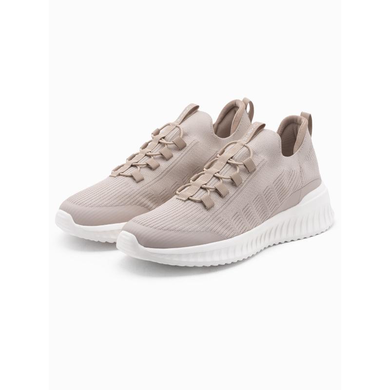 Pánské kotníkové tenisky V6 OM-FOTH-0127 béžové barvy 