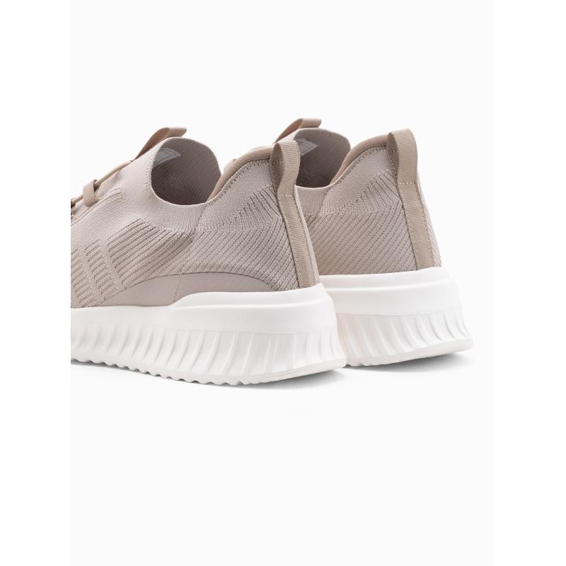 Pánské kotníkové tenisky V6 OM-FOTH-0127 béžové barvy 