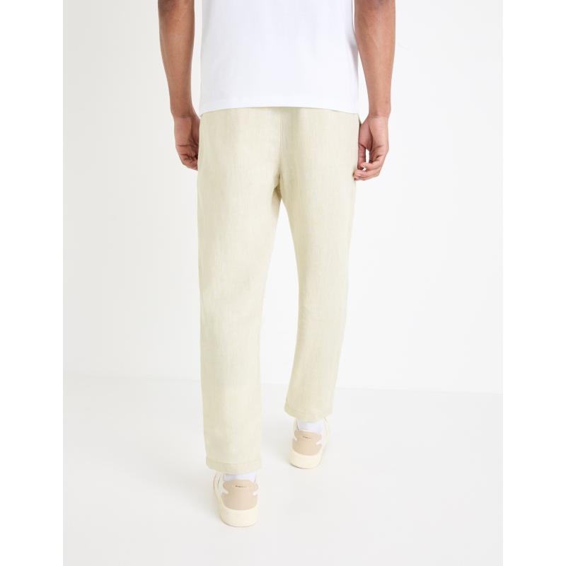 Lněné kalhoty Dolinus