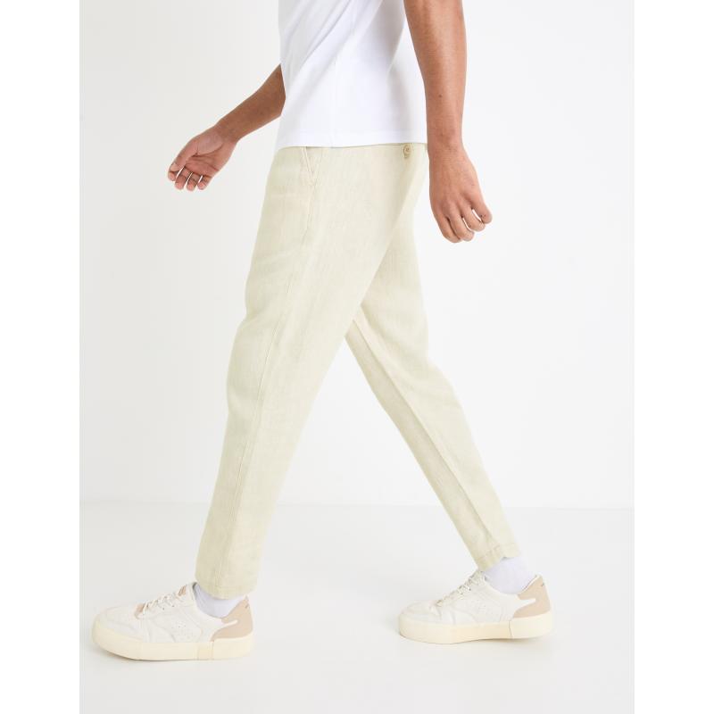 Lněné kalhoty Dolinus