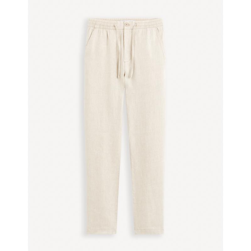Lněné kalhoty Dolinus