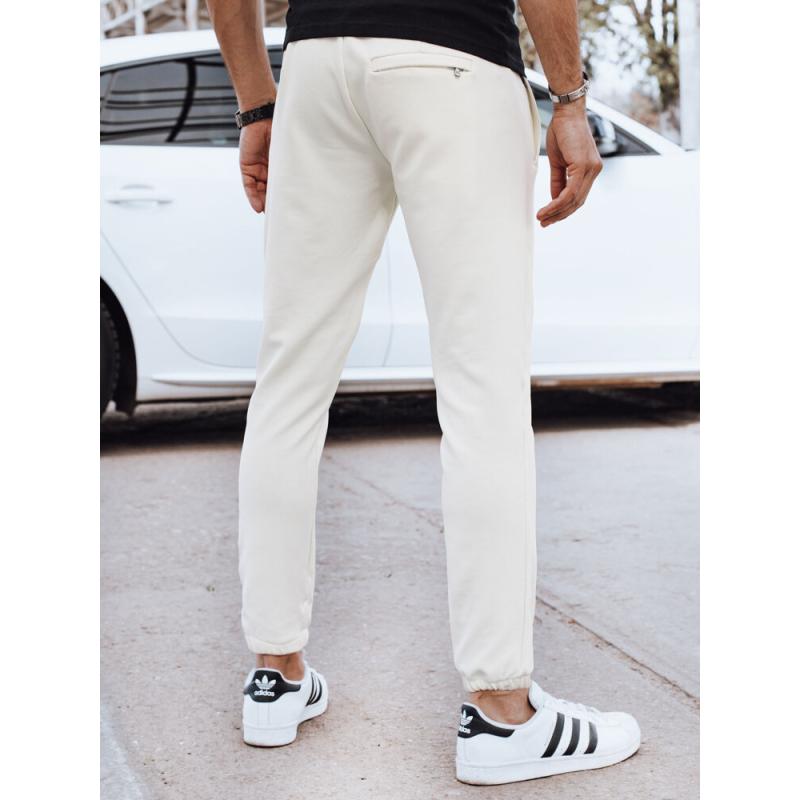 Férfi melegítőnadrág ekrü