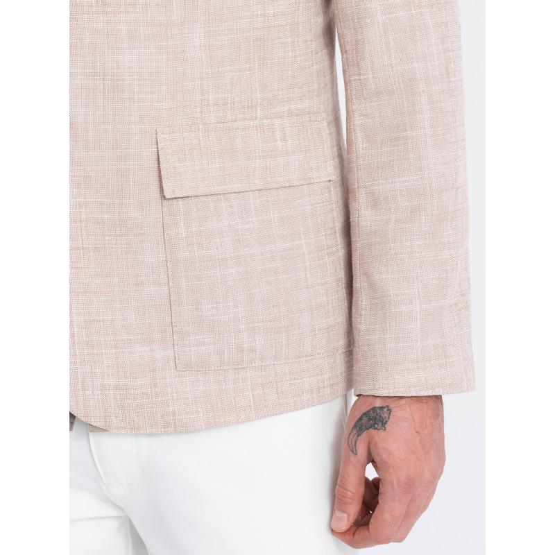 Férfi kabát REGULAR világos bézs