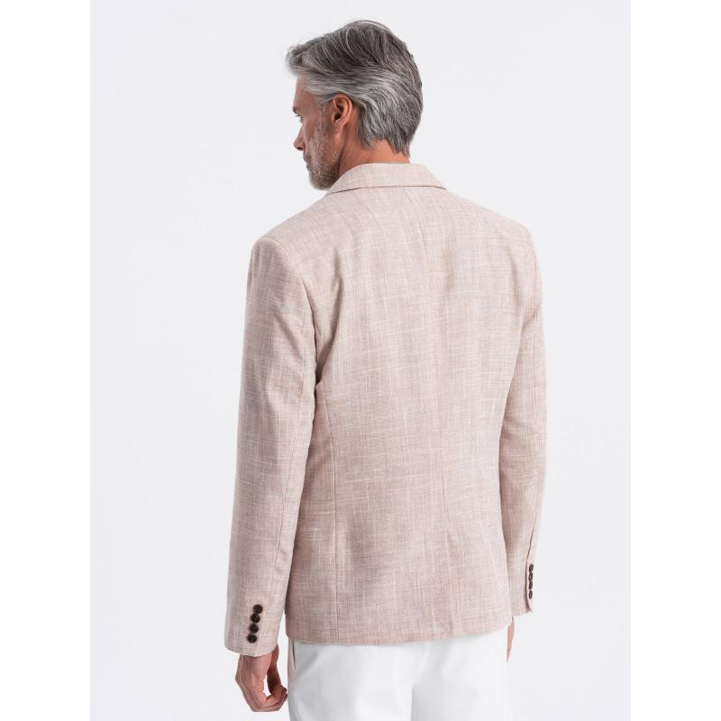 Férfi kabát REGULAR világos bézs