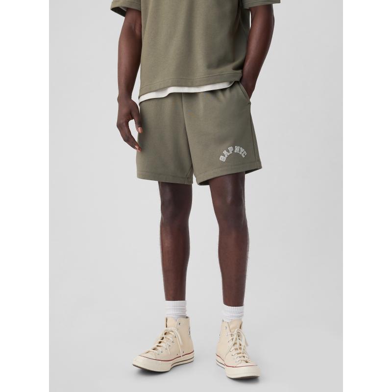 Teplákové šortky s logom