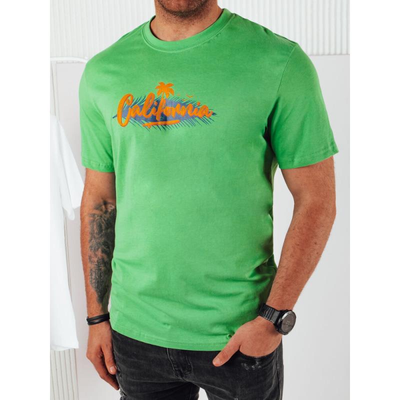 Pánske tričko s potlačou zelené