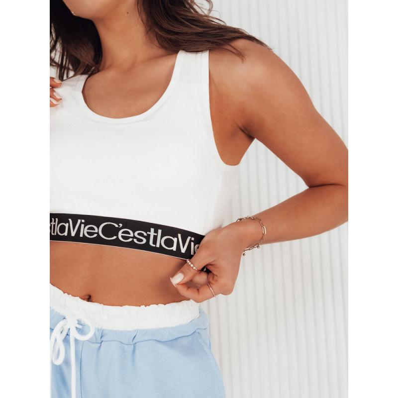 Dámsky top SUNSEL biely