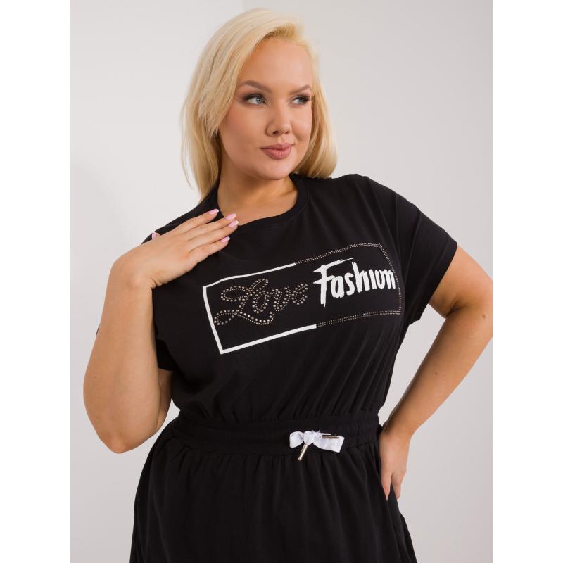 Női miniruha fekete