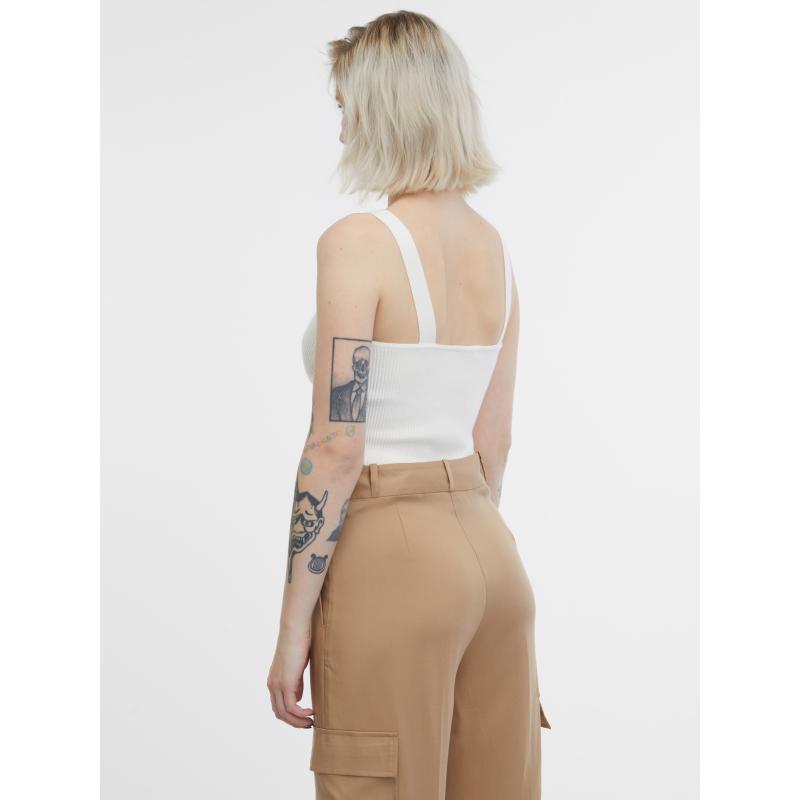 Krémový dámský top