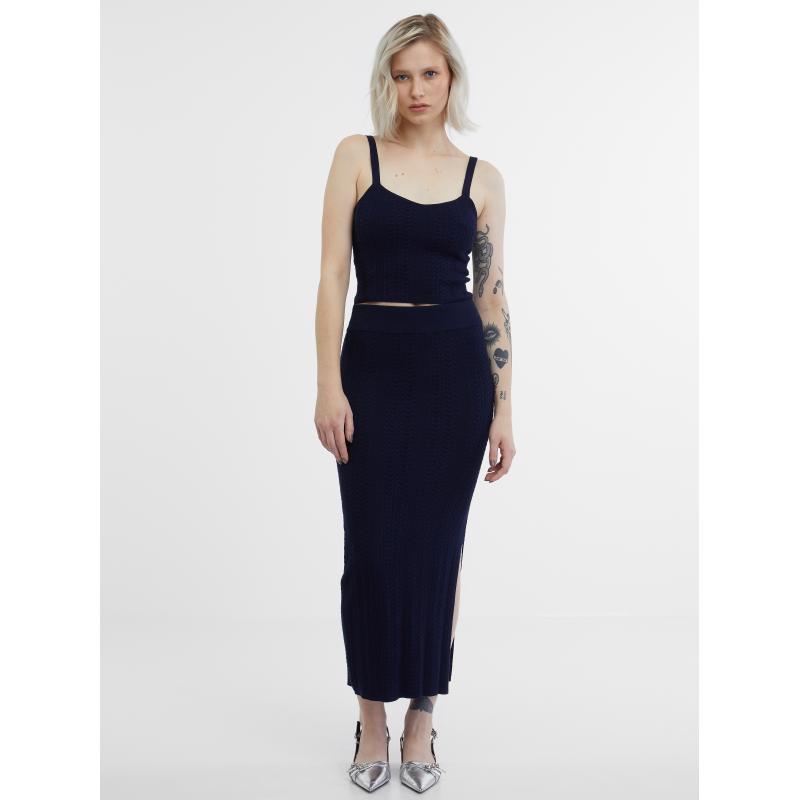 Sötétkék női felső