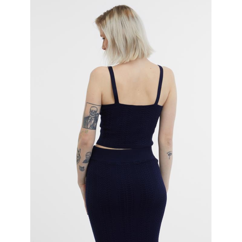 Sötétkék női felső