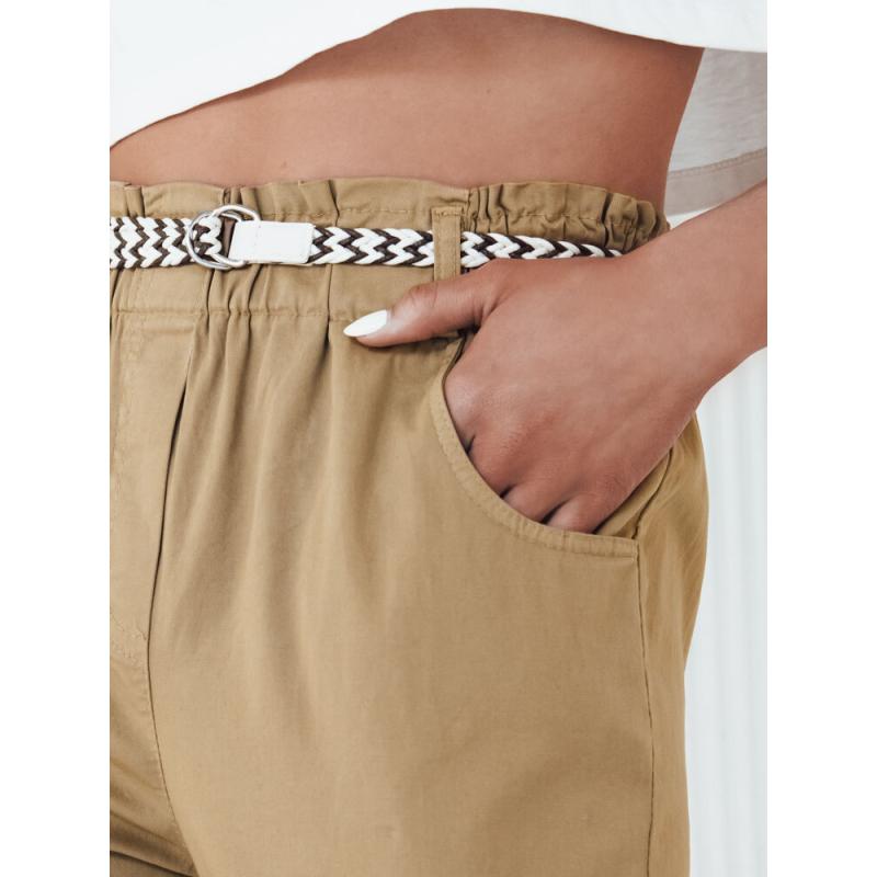 Női szövetnadrág ERLON sárga