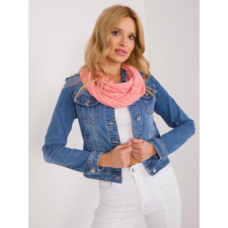 Dámský šátek broskvové barvy