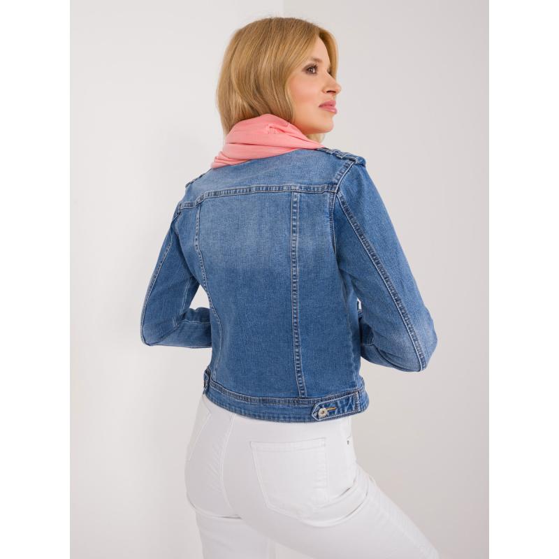 Dámský šátek broskvové barvy