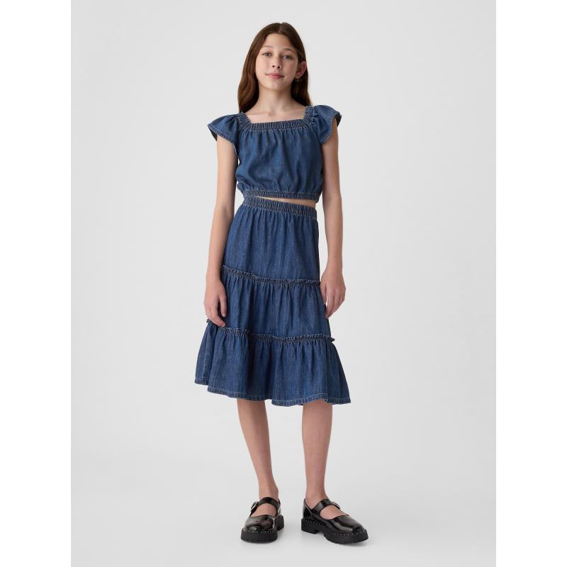 Detský džínsový top