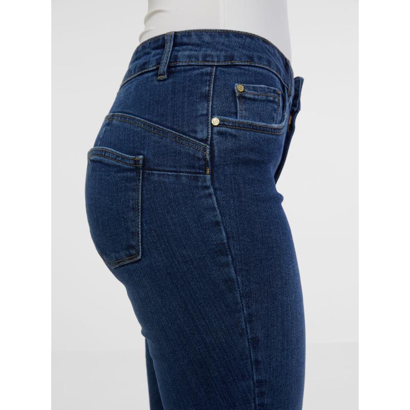 Sötétkék női jeggins farmer